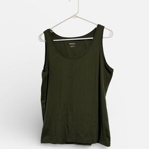 Westport Olive Green Women's Tank Top